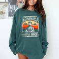 Please Be-Patient With Me I'm From The 1900s Humor Saying Comfort Colors Sweatshirt Chalky Mint