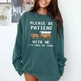 Please Be Patient With Me I'm From The 1900s Old Person Comfort Colors Sweatshirt Chalky Mint Please Be Patient With Me I'm From The 1900s Old Person Comfort Colors Sweatshirt Chalky Mint