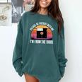 Please Be Patient With Me I'm From The 1900s PC Floppy Disk Comfort Colors Sweatshirt Chalky Mint