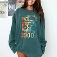 Please Be Patient With Me I'm From The 1900s Retro 90s Dad Comfort Colors Sweatshirt Chalky Mint
