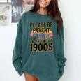 Please Be Patient I'm From The 1900s Retro Computer Raglan Baseball Tee Comfort Colors Sweatshirt Chalky Mint