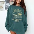 Please Be Patient With Me I'm From The 1900s Retro Raglan Baseball Tee Comfort Colors Sweatshirt Chalky Mint Please Be Patient With Me I'm From The 1900s Retro Raglan Baseball Tee Comfort Colors Sweatshirt Chalky Mint