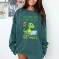 Please Be Patient With Me I'm From The 1900s Soft Tee Premium Comfort Colors Sweatshirt Chalky Mint
