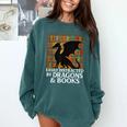 Reading Dragon Easily Distracted By Dragons And Books Comfort Colors Sweatshirt Chalky Mint Reading Dragon Easily Distracted By Dragons And Books Comfort Colors Sweatshirt Chalky Mint