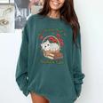 All I Really Need Are Books And Cats Book Lover Tee Comfort Colors Sweatshirt Chalky Mint