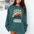 Retro Please Be Patient With Me I'm From The 1900s Train Comfort Colors Sweatshirt Chalky Mint Retro Please Be Patient With Me I'm From The 1900s Train Comfort Colors Sweatshirt Chalky Mint