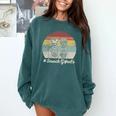 Retro Snack Goals Icon Nostalgia Comfort Colors Sweatshirt Chalky Mint