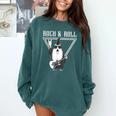Rock & Roll Wizard Music Nostalgia Comfort Colors Sweatshirt Chalky Mint Rock & Roll Wizard Music Nostalgia Comfort Colors Sweatshirt Chalky Mint