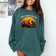 This Is How I Rolled Retro Toys Big Wheel Tricycle Nostalgia Comfort Colors Sweatshirt Chalky Mint This Is How I Rolled Retro Toys Big Wheel Tricycle Nostalgia Comfort Colors Sweatshirt Chalky Mint