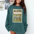 The Secret Garden Book Comfort Colors Sweatshirt Chalky Mint