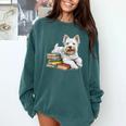 West Highland Terrier Books Dog Breed Westie For Men Women Kids Comfort Colors Sweatshirt Chalky Mint West Highland Terrier Books Dog Breed Westie For Men Women Kids Comfort Colors Sweatshirt Chalky Mint