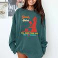 Yeah Sure I'Ll Just Feed All You Fckers Book Lover Quote Comfort Colors Sweatshirt Chalky Mint