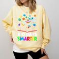 100th Day Of School Astronaut Books Space 100 Days Smarter Comfort Colors Sweatshirt Blue Spruce 100th Day Of School Astronaut Books Space 100 Days Smarter Comfort Colors Sweatshirt Blue Spruce