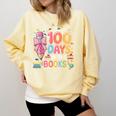 100th Day Of School Teacher Floral 100 Days In The Books Comfort Colors Sweatshirt Blue Spruce 100th Day Of School Teacher Floral 100 Days In The Books Comfort Colors Sweatshirt Blue Spruce