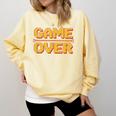 1980s Nostalgia Arcade Gamer Retro Video Game Novelty Comfort Colors Sweatshirt Blue Spruce 1980s Nostalgia Arcade Gamer Retro Video Game Novelty Comfort Colors Sweatshirt Blue Spruce