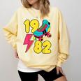 1982 Retro Raised In The 80s Old School Nostalgia Vibes Comfort Colors Sweatshirt Blue Spruce 1982 Retro Raised In The 80s Old School Nostalgia Vibes Comfort Colors Sweatshirt Blue Spruce