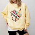 80s 90s Retro Halloween's Party Costume Nostalgia Cassette Comfort Colors Sweatshirt Blue Spruce 80s 90s Retro Halloween's Party Costume Nostalgia Cassette Comfort Colors Sweatshirt Blue Spruce