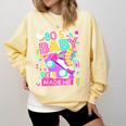 80's Baby 90's Made Me 1980s 1990s Nostalgia Retro Party Comfort Colors Sweatshirt Blue Spruce