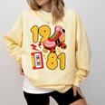 80s Vibes Mixed Tapes & Roller Skates 1981 Nostalgia Retro Comfort Colors Sweatshirt Blue Spruce 80s Vibes Mixed Tapes & Roller Skates 1981 Nostalgia Retro Comfort Colors Sweatshirt Blue Spruce