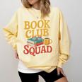 Book Club Squad Comfort Colors Sweatshirt Blue Spruce Book Club Squad Comfort Colors Sweatshirt Blue Spruce