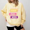 Book Fair Bookworm Library Its Book Fair Week Comfort Colors Sweatshirt Blue Spruce