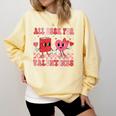 All Booked For Valentine Book Librarian Teacher Women Kids Comfort Colors Sweatshirt Blue Spruce All Booked For Valentine Book Librarian Teacher Women Kids Comfort Colors Sweatshirt Blue Spruce