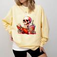 I Like My Books Spicy And My Coffee Icy Skeleton Comfort Colors Sweatshirt Blue Spruce I Like My Books Spicy And My Coffee Icy Skeleton Comfort Colors Sweatshirt Blue Spruce