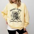 Bookworm Smutt Probably Reading Something Smutty Reader Comfort Colors Sweatshirt Blue Spruce Bookworm Smutt Probably Reading Something Smutty Reader Comfort Colors Sweatshirt Blue Spruce