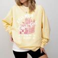 Call Me A Good Girl Take Me To The Bookstore Spicy Books Comfort Colors Sweatshirt Blue Spruce