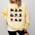 Cat Reading Books Lover Christmas Cat Lover Xmas Comfort Colors Sweatshirt Blue Spruce Cat Reading Books Lover Christmas Cat Lover Xmas Comfort Colors Sweatshirt Blue Spruce