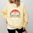 Chapter Seven Book Reading 7th Birthday 7 Year Old Comfort Colors Sweatshirt Blue Spruce