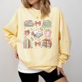 Christmas Book Lover Reading Reader Men Women Kids Xmas Comfort Colors Sweatshirt Blue Spruce Christmas Book Lover Reading Reader Men Women Kids Xmas Comfort Colors Sweatshirt Blue Spruce