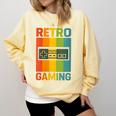 Classic Retro Gaming Nostalgia Comfort Colors Sweatshirt Blue Spruce Classic Retro Gaming Nostalgia Comfort Colors Sweatshirt Blue Spruce