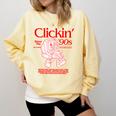 Clickin' Since The 90s Retro Computer Nostalgia Comfort Colors Sweatshirt Blue Spruce Clickin' Since The 90s Retro Computer Nostalgia Comfort Colors Sweatshirt Blue Spruce