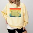 Cool Comic Book Art For Men Women Comics Book Lover Comics Comfort Colors Sweatshirt Blue Spruce