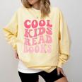 Cool Kids Read Books Library Book Reader Book Nerd Comfort Colors Sweatshirt Blue Spruce Cool Kids Read Books Library Book Reader Book Nerd Comfort Colors Sweatshirt Blue Spruce