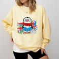 Cute Christmas A Penguin Reading Book Snowflake Hot Teacher Comfort Colors Sweatshirt Blue Spruce Cute Christmas A Penguin Reading Book Snowflake Hot Teacher Comfort Colors Sweatshirt Blue Spruce