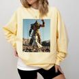 David And Goliath Bible Book Of Samuel King David Comfort Colors Sweatshirt Blue Spruce David And Goliath Bible Book Of Samuel King David Comfort Colors Sweatshirt Blue Spruce