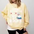 Easily Distracted By Cats And Books Cute Cat And Book Lovers Comfort Colors Sweatshirt Blue Spruce Easily Distracted By Cats And Books Cute Cat And Book Lovers Comfort Colors Sweatshirt Blue Spruce