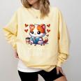 Easily Distracted By Coffee Cats And Books Comfort Colors Sweatshirt Blue Spruce Easily Distracted By Coffee Cats And Books Comfort Colors Sweatshirt Blue Spruce