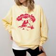 Enchanted Mesa Plateau Nostalgia Comfort Colors Sweatshirt Blue Spruce