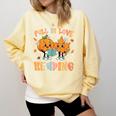 Fall In Love With Reading Thanksgiving Pumpkin Book Lover Comfort Colors Sweatshirt Blue Spruce Fall In Love With Reading Thanksgiving Pumpkin Book Lover Comfort Colors Sweatshirt Blue Spruce