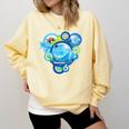 Frutiger Aero Metro Abstract Maximalism 2000s Nostalgia Premium Tri-Blend Comfort Colors Sweatshirt Blue Spruce Frutiger Aero Metro Abstract Maximalism 2000s Nostalgia Premium Tri-Blend Comfort Colors Sweatshirt Blue Spruce