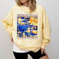 Frutiger Aero Retro Vibes Y2K 90's Vibes Comfort Colors Sweatshirt Blue Spruce