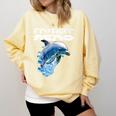 Frutiger Aero Splashy Dolphin Y2k Aesthetic Graphic Premium Comfort Colors Sweatshirt Blue Spruce Frutiger Aero Splashy Dolphin Y2k Aesthetic Graphic Premium Comfort Colors Sweatshirt Blue Spruce