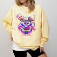 I’m This Old Retro 80s Nostalgia Alien Comfort Colors Sweatshirt Blue Spruce