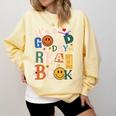 Its a Good Day To Read a Book Lovers Library Reading Women Comfort Colors Sweatshirt Blue Spruce