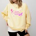 It's Too Nonfictiony Outside Bookish Comfort Colors Sweatshirt Blue Spruce