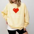Life Was Simpler Back Then Nostalgia Retro Game Comfort Colors Sweatshirt Blue Spruce
