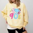 I Love 90's Retro Style Nostalgia Vibe 1990's Party Comfort Colors Sweatshirt Blue Spruce I Love 90's Retro Style Nostalgia Vibe 1990's Party Comfort Colors Sweatshirt Blue Spruce